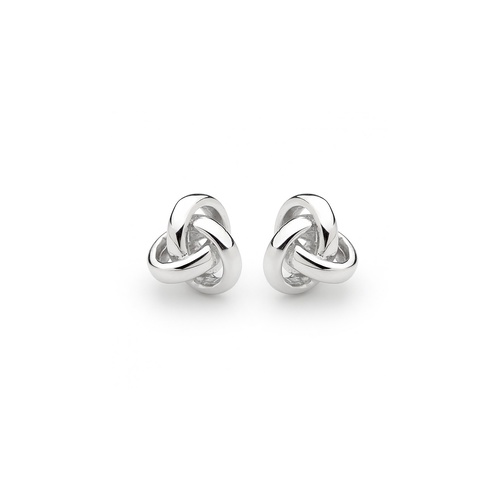 GEORGINI LOVE KNOT STUDS