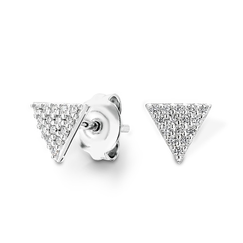 GEORGINI METIS SILVER STUDS