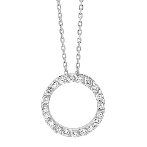 GEORGINI SMALL CIRCLE PENDANT
