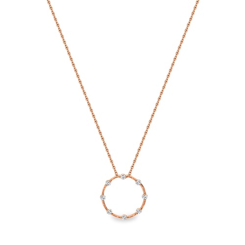 GEORGINI ASTI ROSE GOLD PENDANT
