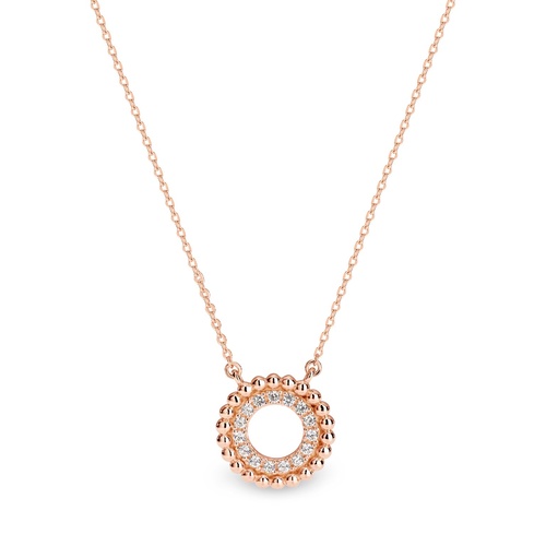 GEORGINI ARIES ROSE GOLD PENDANT