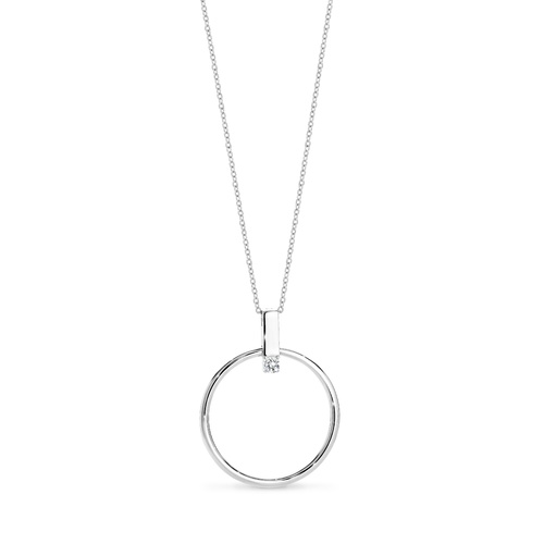 GEORGINI DELTA SILVER PENDANT