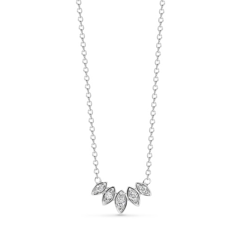 GEORGINI FLUX SILVER PENDANT