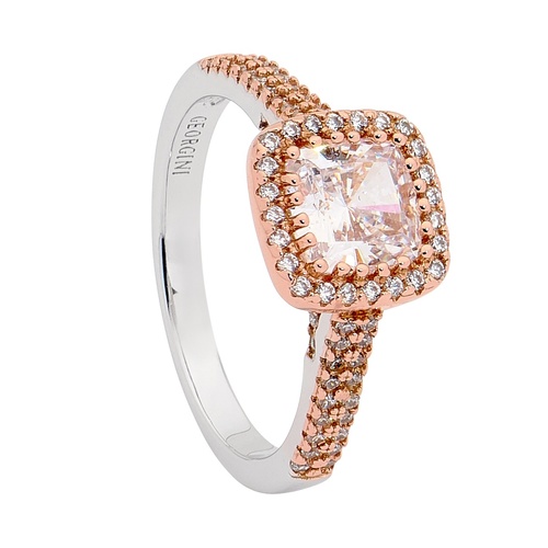 GEORGINI ARGYLE ROSE GOLD RING