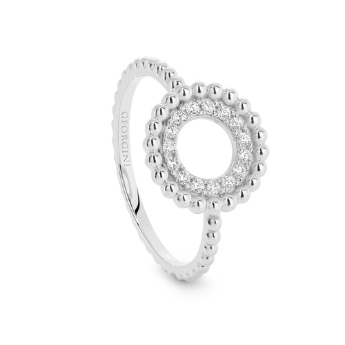 GEORGINI ARIES SILVER RING