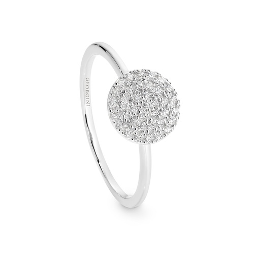 GEORGINI PAVO SILVER RING