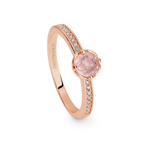 GEORGINI CRUX ROSE GOLD RING