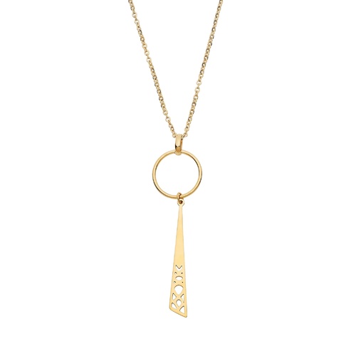 PASTICHE YELLOW GOLD HONOR NECKLACE