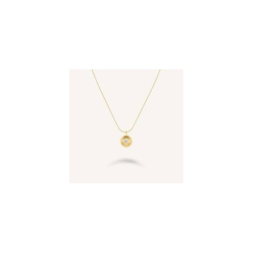Rosefield Solitaire Coin Necklace