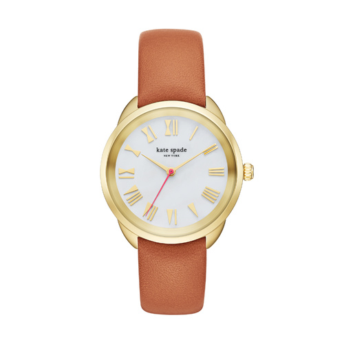 KATE SPADE CROSSTOWN BROWN LEATHER