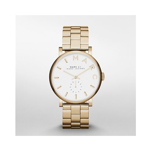 MARC JACOBS GOLD S/STEEL BAKER