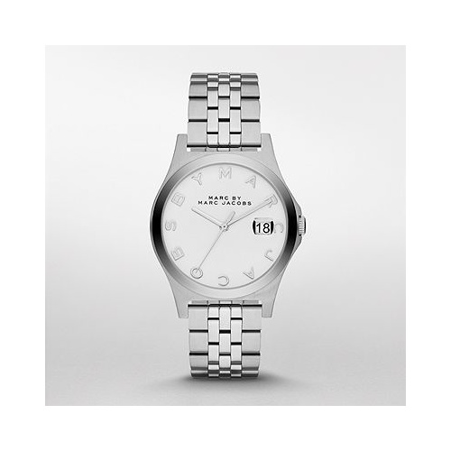 LADIES MARC JACOBS SLIM S/STEEL