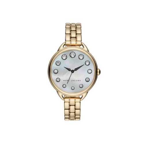 MARC JACOBS YELLOW GOLD STAINLESS STEEL BETTY