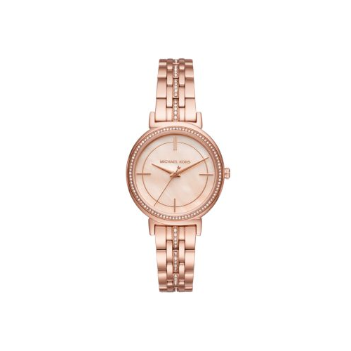 MICHAEL KOTS CYNTHIA ROSE GOLD STAINLESS STEEL