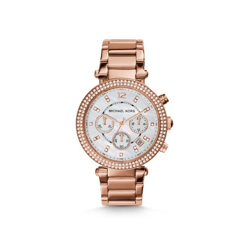 MICHAEL KORS ROSE MOP DIAL PARKER