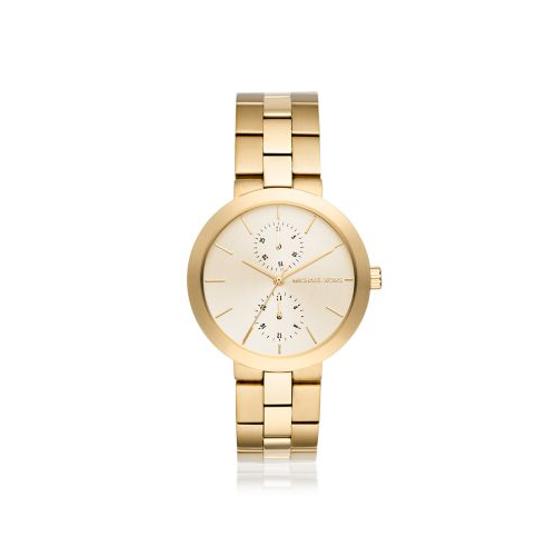 MICHAEL KORS YELLOW GOLD STAINLESS STEEL GARNER