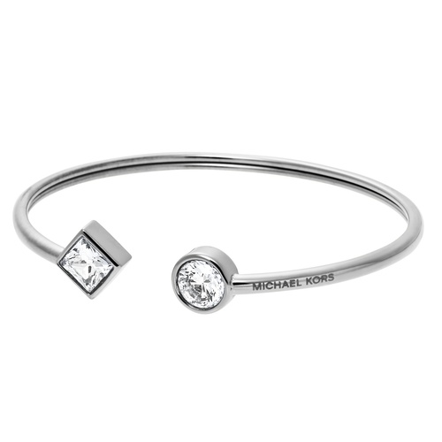 MICHAEL KORS STAINLESS STEEL FLEX BANGLE