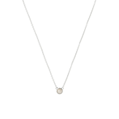 NAJO SILVER HEAVENLY PEARL NECKLACE