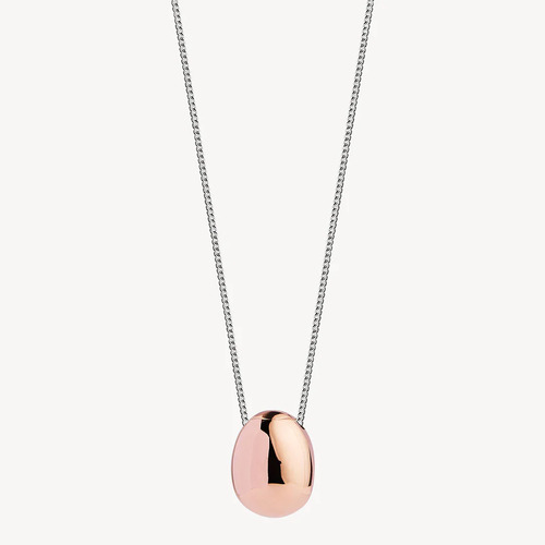 NAJO ROSE GOLD AND SILVER HATCHLING NECKLACE