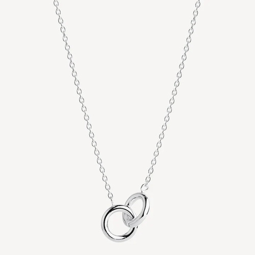Embrace Necklace Silver (42cm+ext)