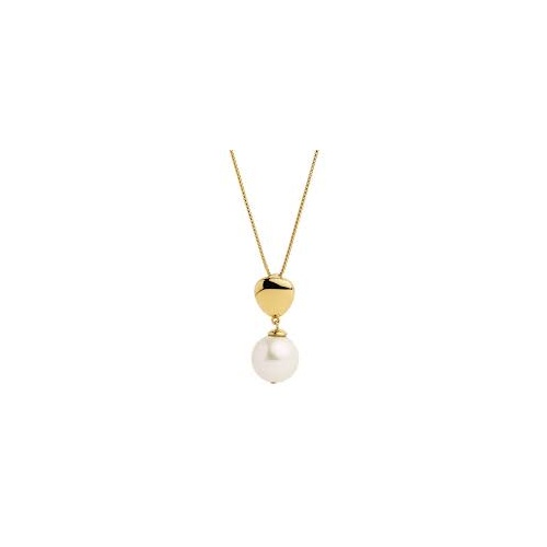 Najo Islander Pearl Necklace - Yellow Gold