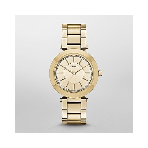 DKNY STANHOPE GOLD S/STEEL