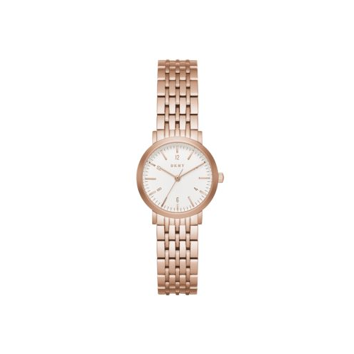 DKNY ROSE GOLD STAINLESS STEEL MINI MINETTA WATCH