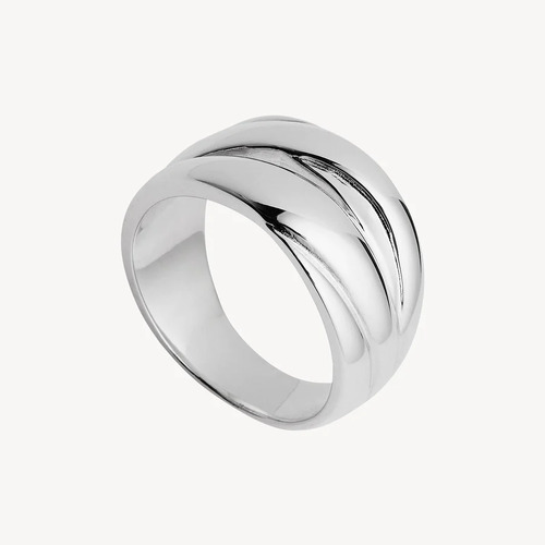 NAJO STERLING SILVER REFLECTIONS RING
