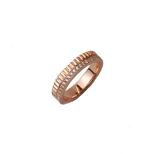 SANTO ROSE GOLD DOUBLE BAND RING