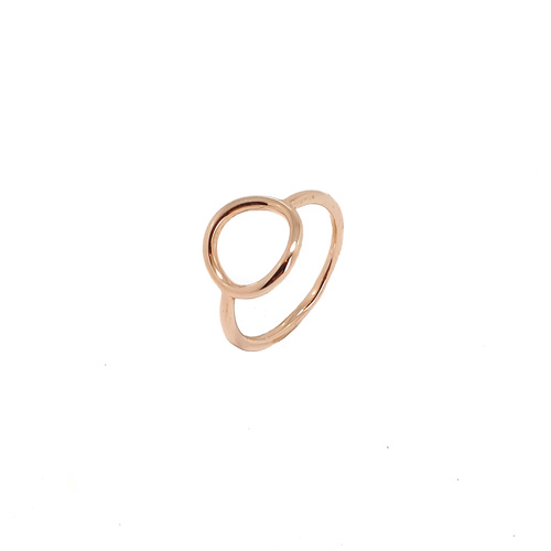 ROSE GOLD OPEN CIRCLE RING