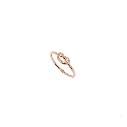 ROSE GOLD KNOT RING
