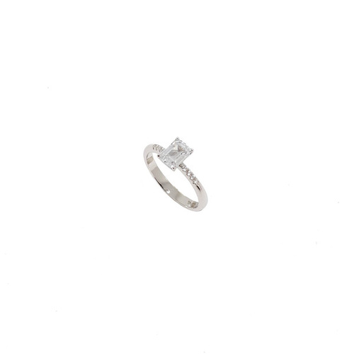 STERLING SILVER BAGUETTE RING