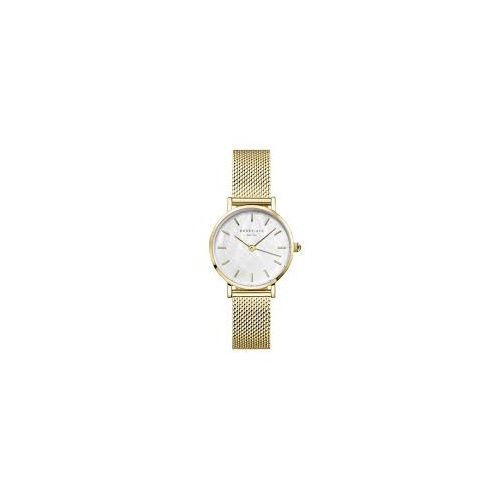 Rosefield Small Edit Mesh Gold Watch