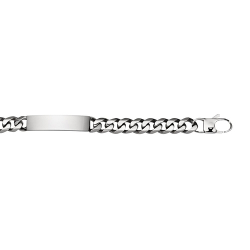 Indulge Stainless Steel men’s ID bracelet
