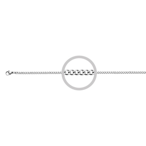 Indulge Stainless Steel Curb Chain