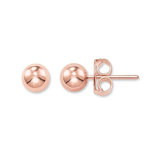 THOMAS SABO DOTS ROSE GOLD PLATED STUDS