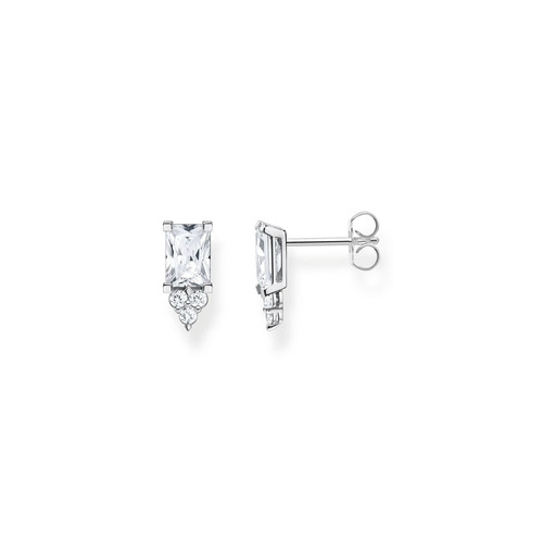 THOMAS SABO S/SIL HERITAGE CZ  STUD EARRINGS