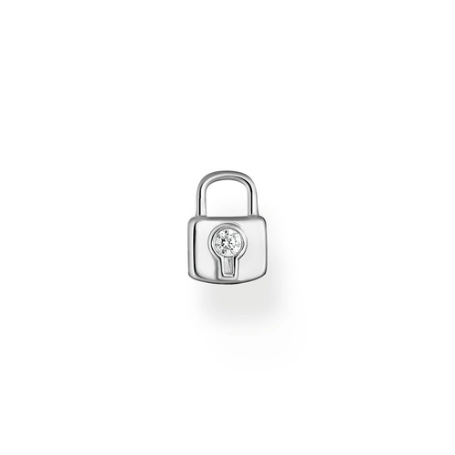 THOMAS SABO SILVER LOCK STUD (SINGLE)