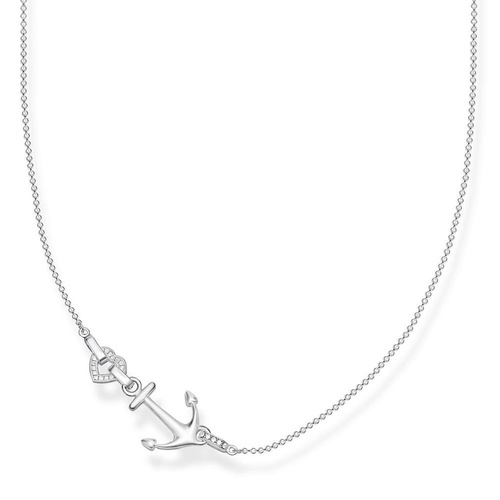 THOMAS SABO ANCHOR CZ NECKLET