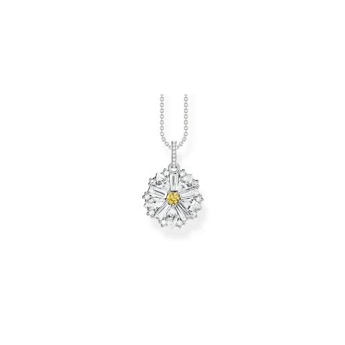 Thomas Sabo Lovely Daisy Pendant Chain in Silver