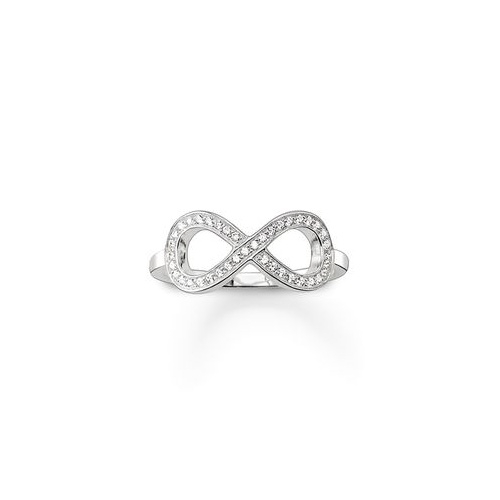 ETERNITY PAVE CZ SILVER RING