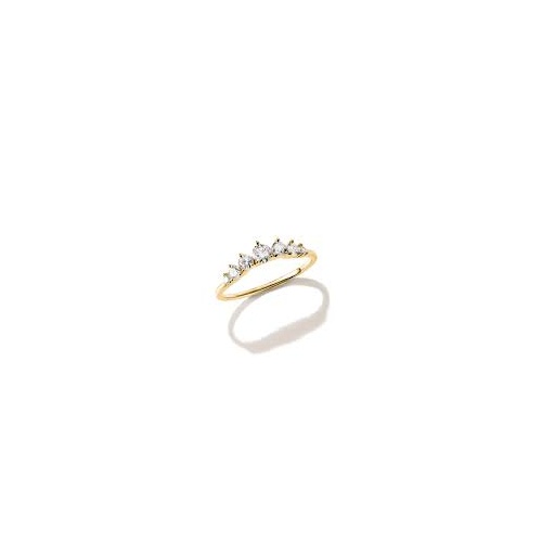 Thomas Sabo Midnight Sky Ring with 18k Gold Plating