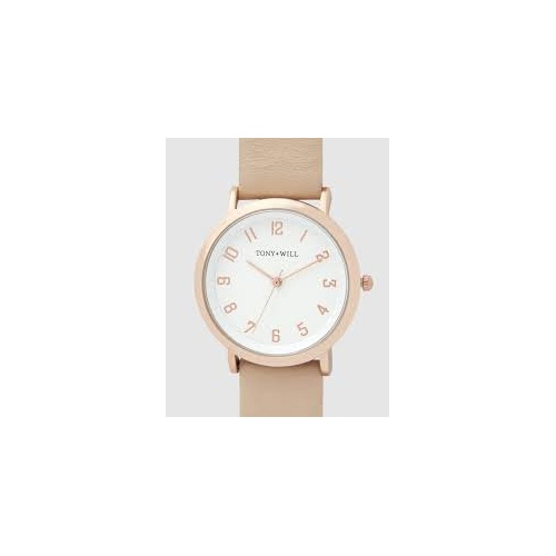 TONY & WILL SMALL ASTRAL RG STONE LEATHER WATCH