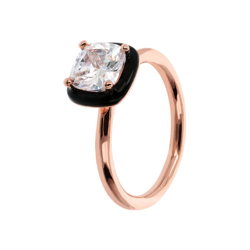 Cocktail Ring with Square Nano Crystal